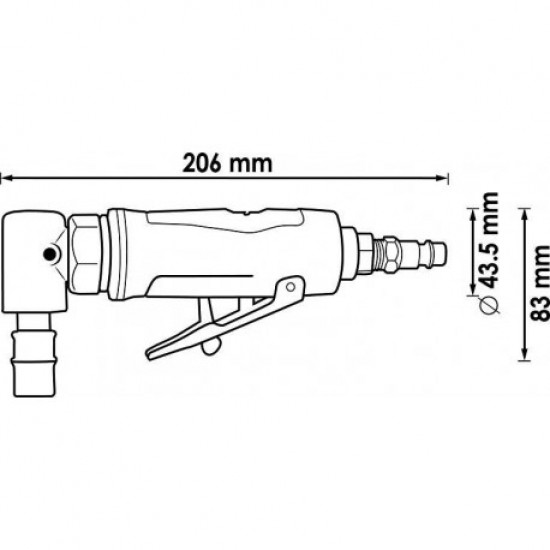 ΑΕΡΟΤΡΟΧΟΣ ΓΩΝΙΑΚΟΣ 20000 RPM