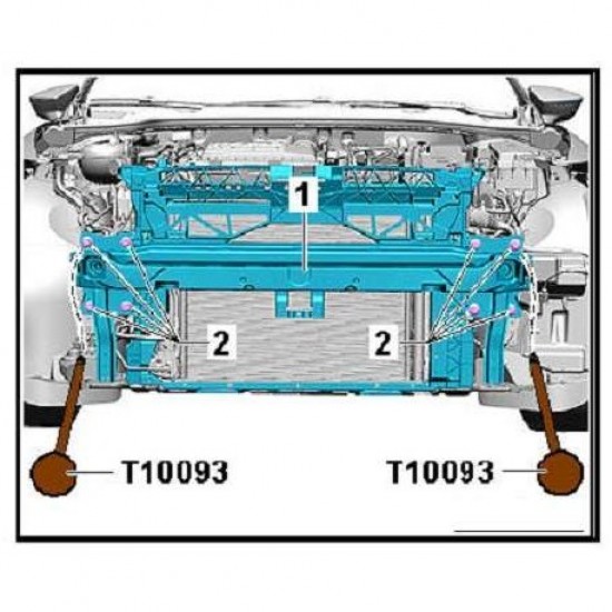 ΕΡΓΑΛΕΙΟ ΑΦΑΙΡΕΣΗΣ ΜΠΡΟΣΤΙΝΗΣ ΜΑΣΚΑΣ AUDI A4 - PASSAT - 1997