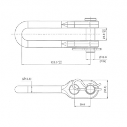 ΝΑΥΤΙΚΟ ΚΛΕΙΔΙ FORD 16ΜΜ